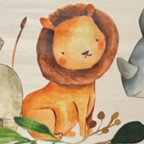 NWT! 25 Ewired SAFARI THANK YOU CARDS Elephant Lion Hippo Giraffe - Picture 4 of 9